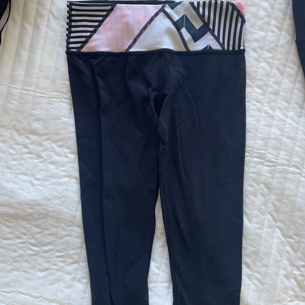 Lululemon crop reversible leggings